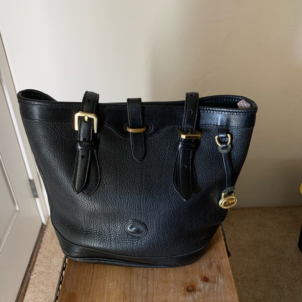 Dooney and Bourke Vintage bucket handbag.
